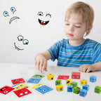Wooden Expression Puzzle Board Game