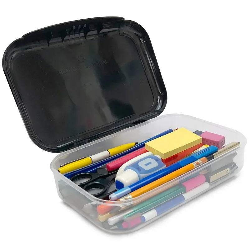 Large Capacity Pink Unicorn Pencil Box for Kids