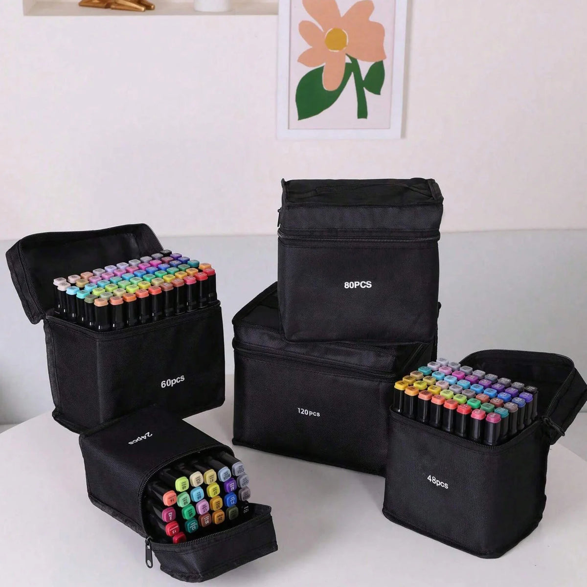 Dual Tip Alcohol Art Markers Set for Drawing & Sketching