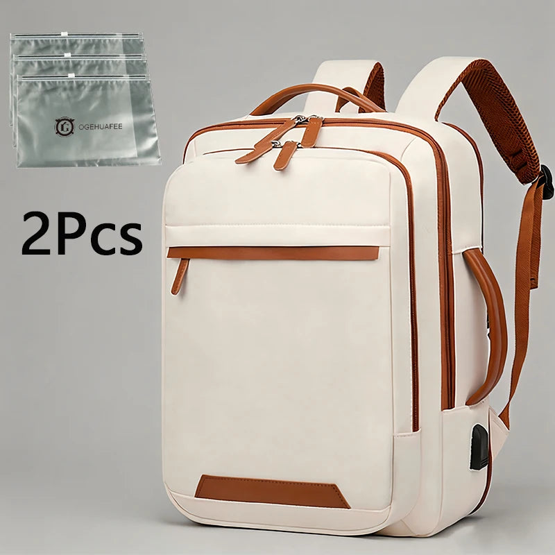 Oghuafee Expandable Laptop & Travel Backpack