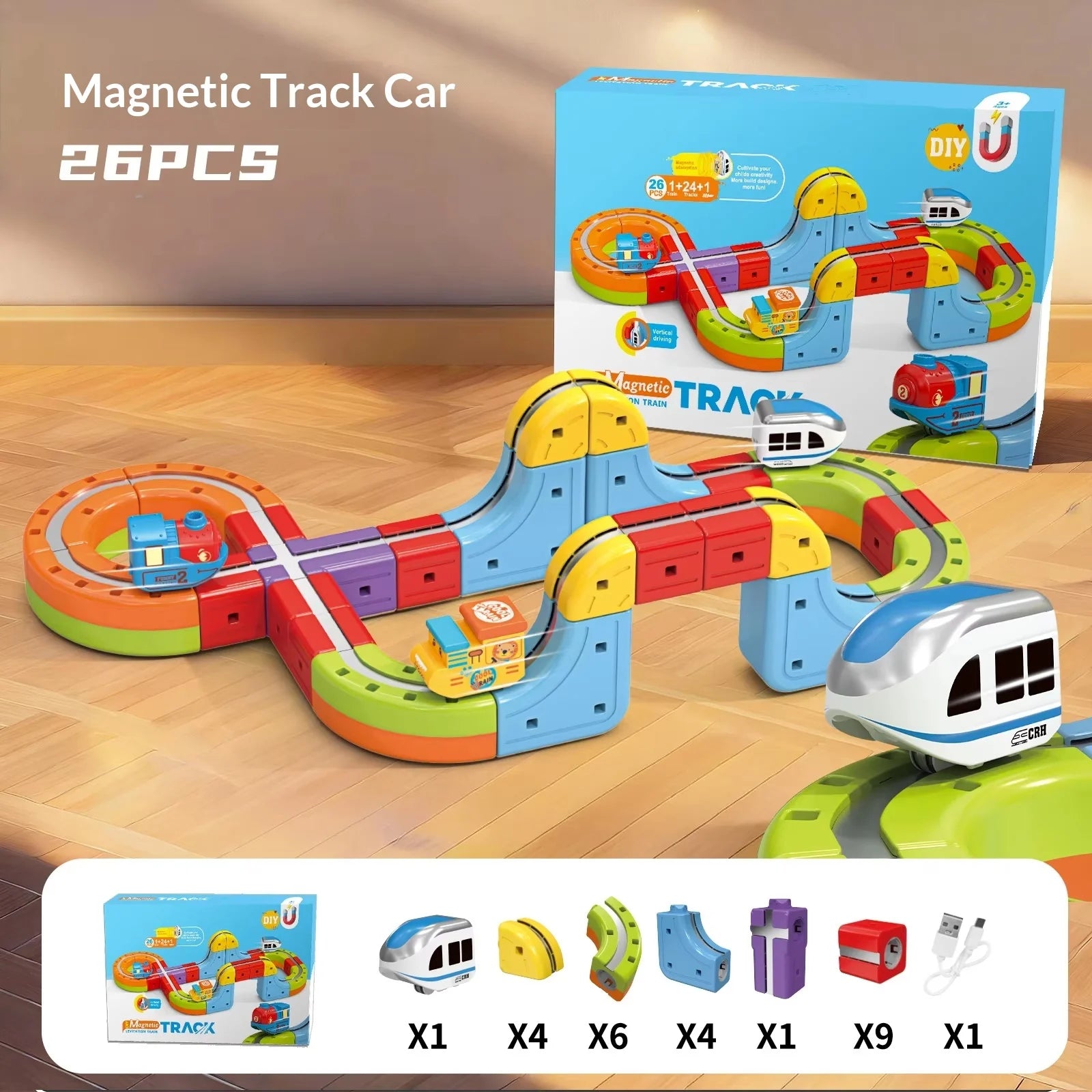 Anti-Gravity Electric Track Car Set