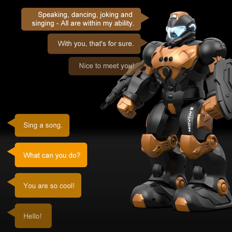 Intelligent RC Robot Toy | Smart Voice & Gesture Remote Control Robot
