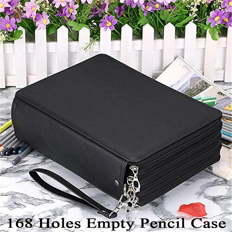 Large Capacity Multi-Slot School Pencil Case Organizer for Girls