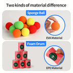 Kids Soft Bullet Shooting Target Toy – Educational Practice Game