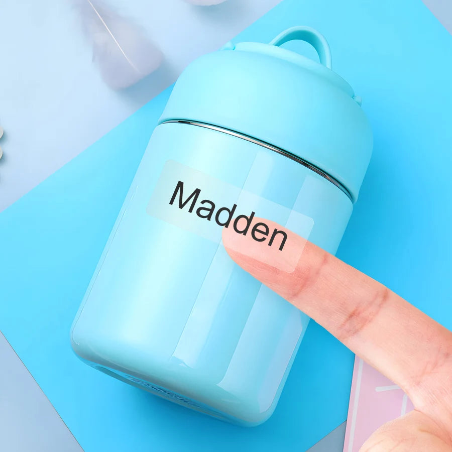 Custom Personalized Waterproof Name Stickers for Kids & School