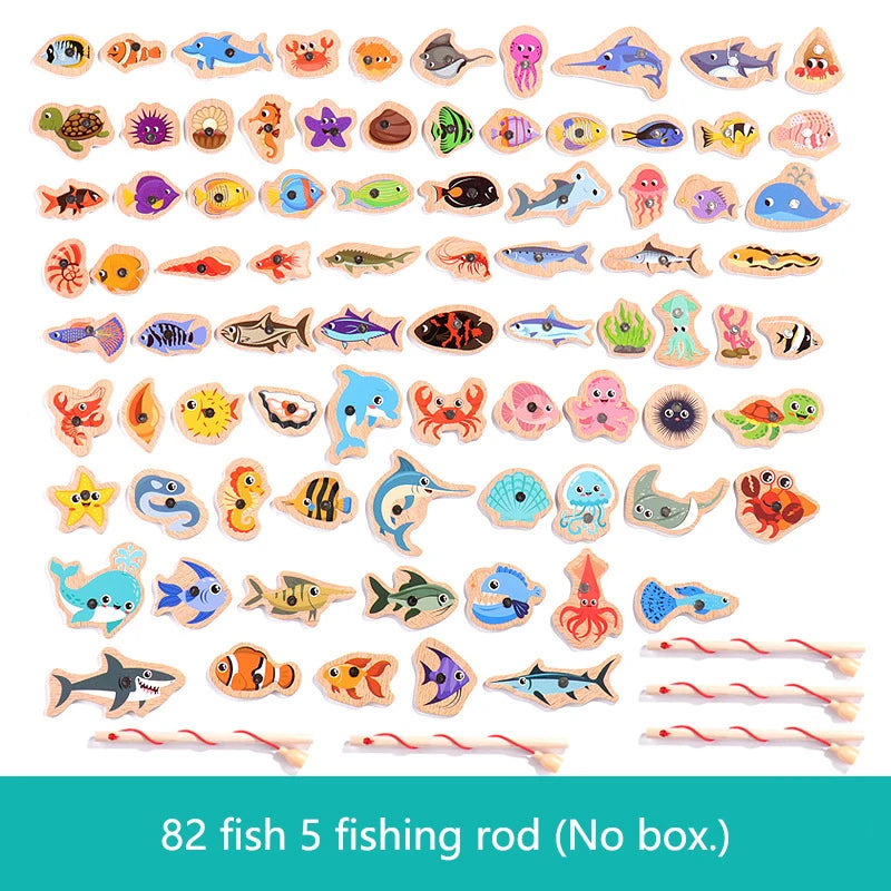 Under the Sea Wooden Fishing Toy