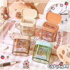 Cute Cartoon Capybara Double Hole Pencil Sharpener