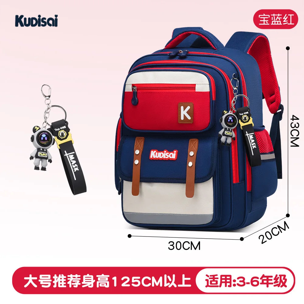 Waterproof Primary School Backpack for Boys &amp; Girls