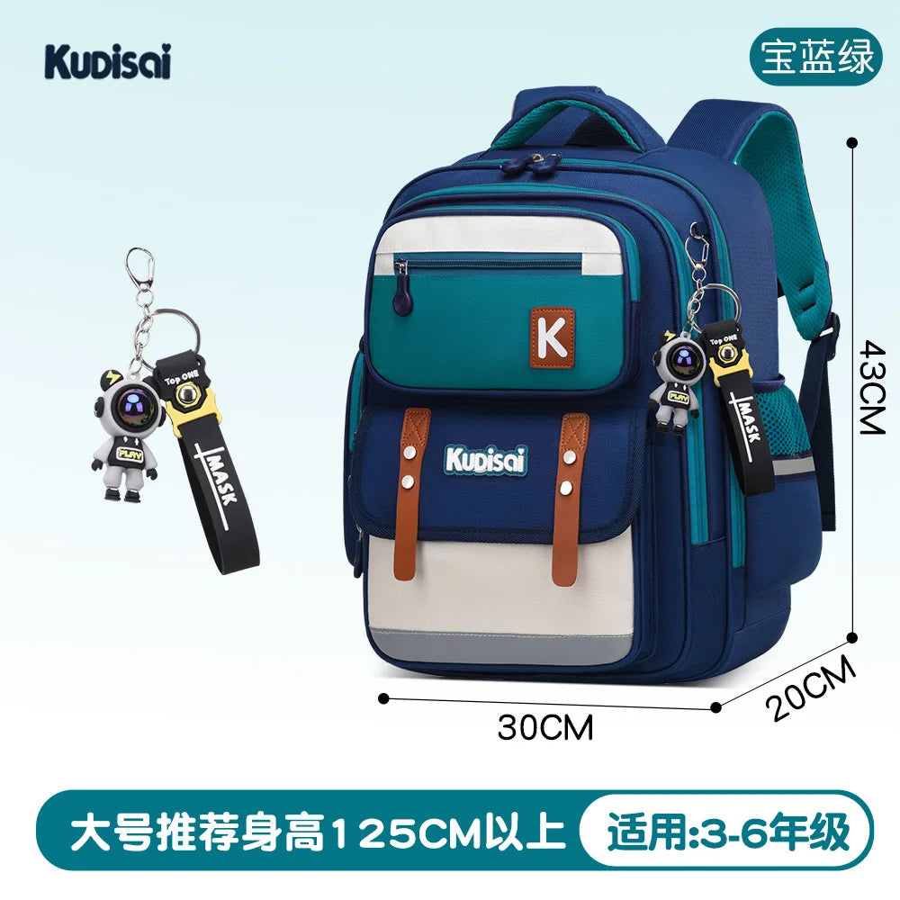 Waterproof Primary School Backpack for Boys &amp; Girls