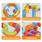 DIY Electronic Kids Magic Train Building Blocks