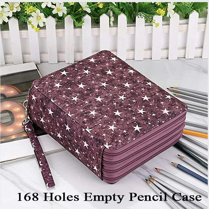 Large Capacity Multi-Slot School Pencil Case Organizer for Girls