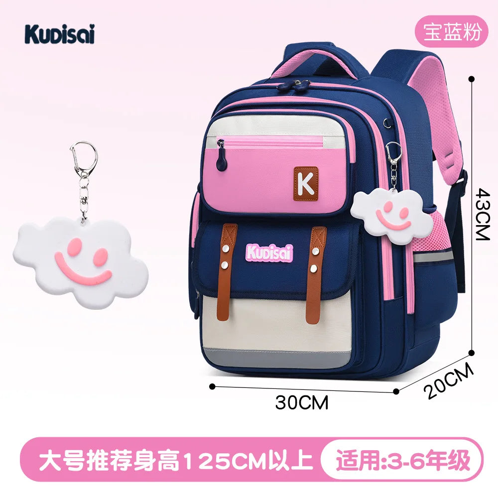 Waterproof Primary School Backpack for Boys &amp; Girls