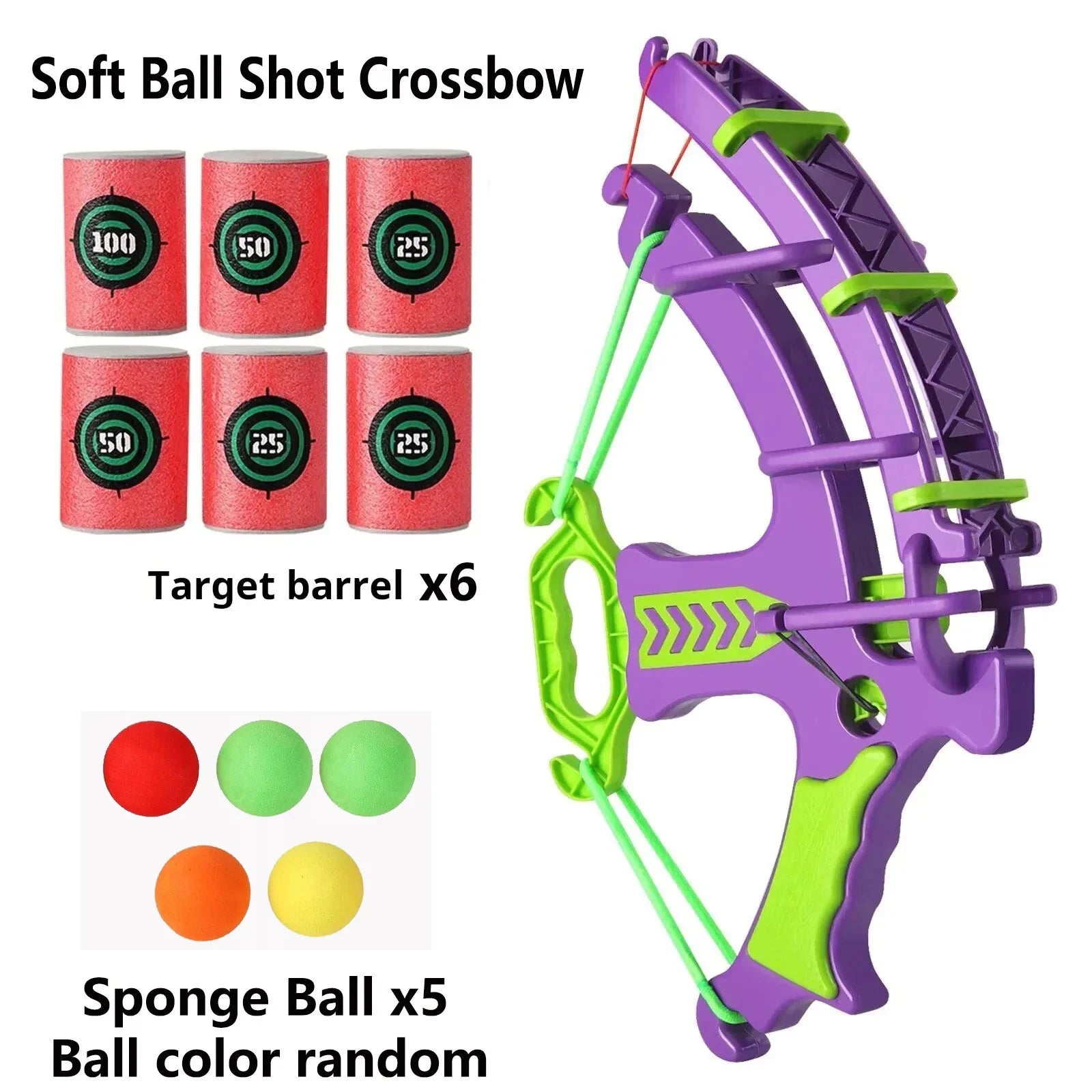 Kids Soft Bullet Shooting Target Toy – Educational Practice Game