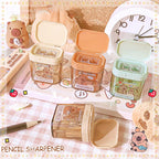 Cute Cartoon Capybara Double Hole Pencil Sharpener