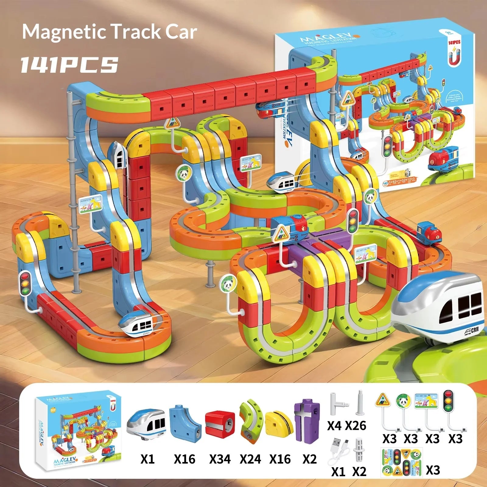 Anti-Gravity Electric Track Car Set
