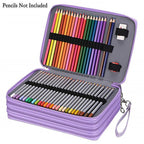 Large Capacity Multi-Slot School Pencil Case Organizer for Girls