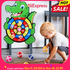 Montessori Safety Dart Board Game for Kids – Indoor Sports Toy (Ages 3-7)