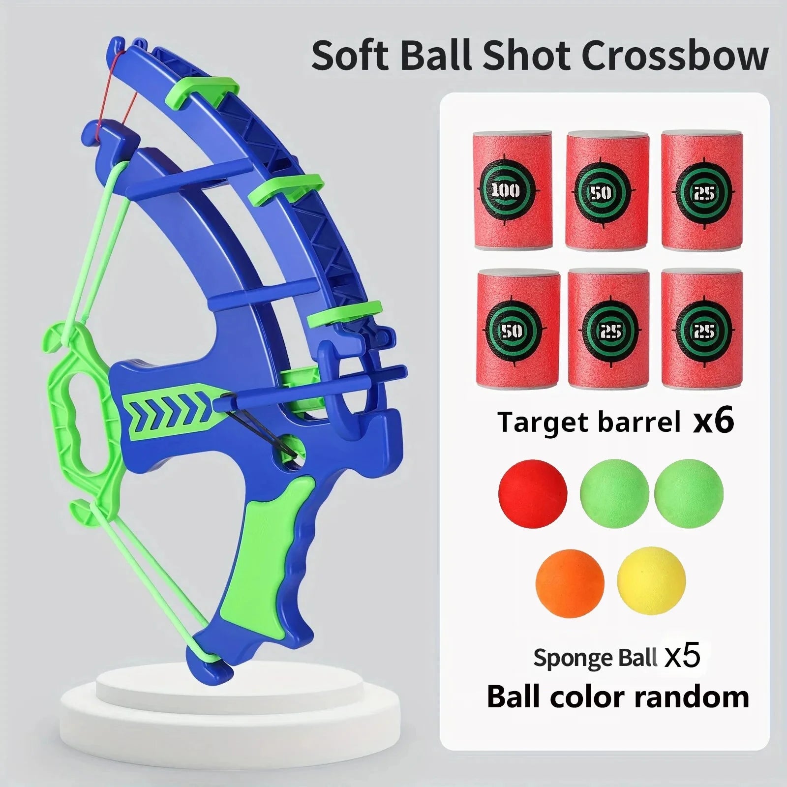 Kids Soft Bullet Shooting Target Toy – Educational Practice Game