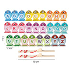Montessori 3-in-1 Wooden Fishing & Sorting Game