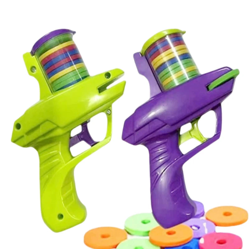 Handheld Foam Disc Launcher Toy for Kids