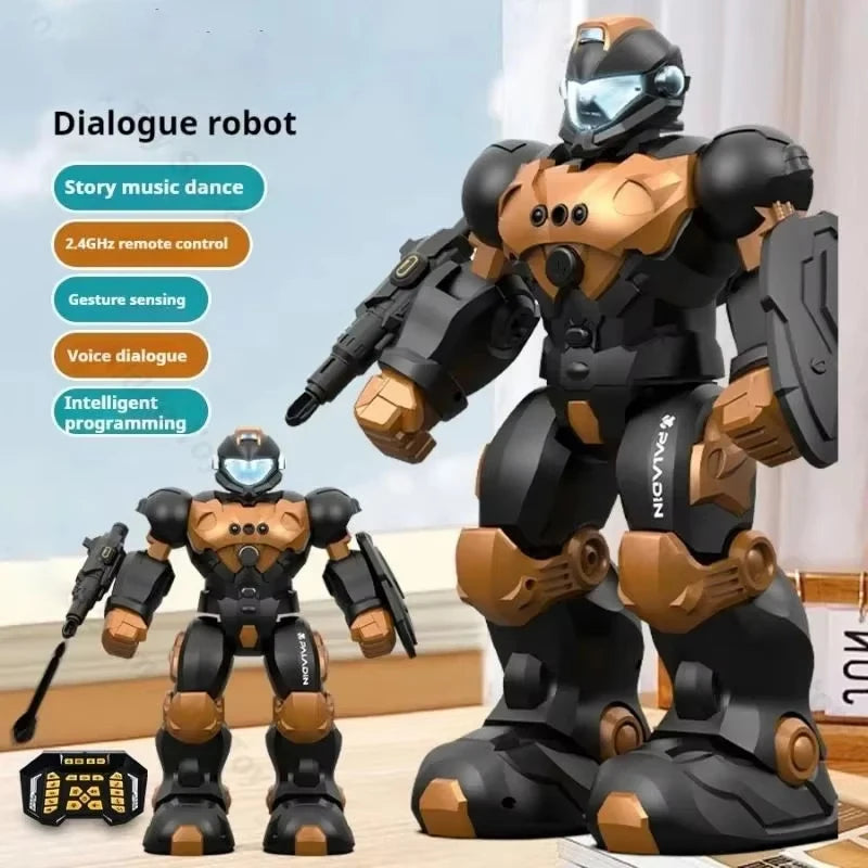Intelligent RC Robot Toy | Smart Voice & Gesture Remote Control Robot