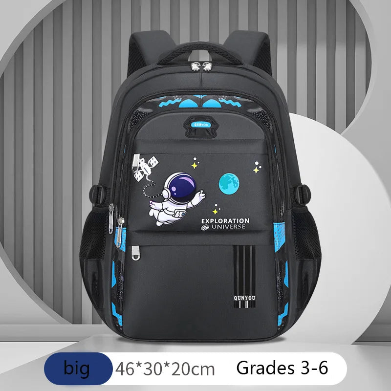Waterproof Astronaut School Backpack for Boys