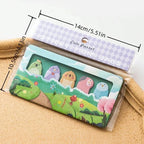 150 Sheets Cute Cartoon Animal Sticky Notes & Bookmarks Set