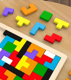 Montessori Colorful Wooden Tangram Puzzle