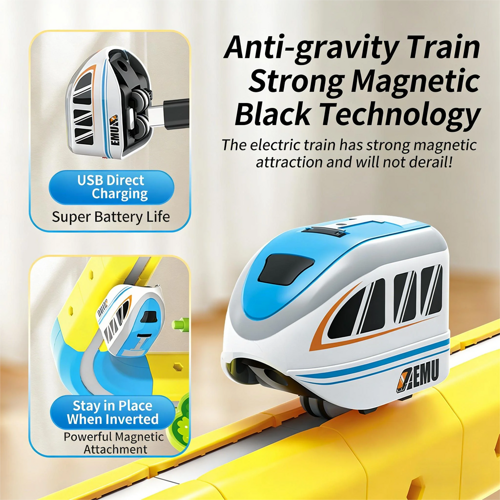 Anti-Gravity Electro - Magnetic Track Car