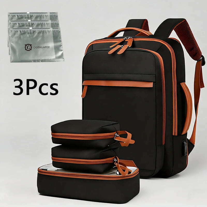 Oghuafee Expandable Laptop & Travel Backpack
