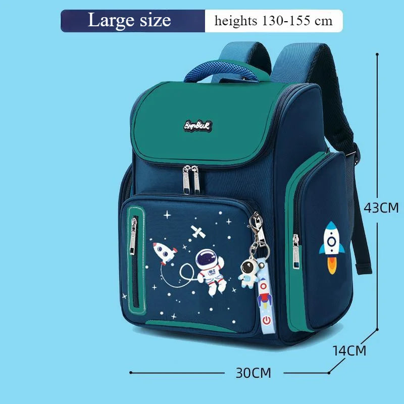Waterproof Kids Astronaut School Bag