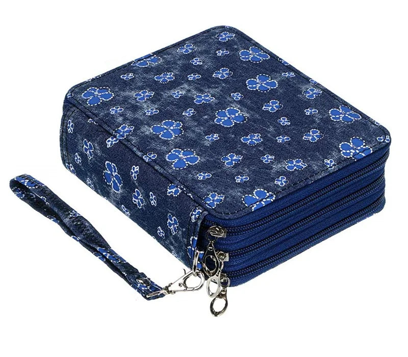 Large Capacity Multi-Slot School Pencil Case Organizer for Girls