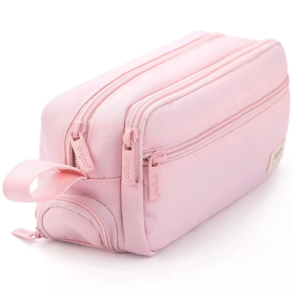 Large Capacity Multi-Compartment Zippered Pencil Pouch
