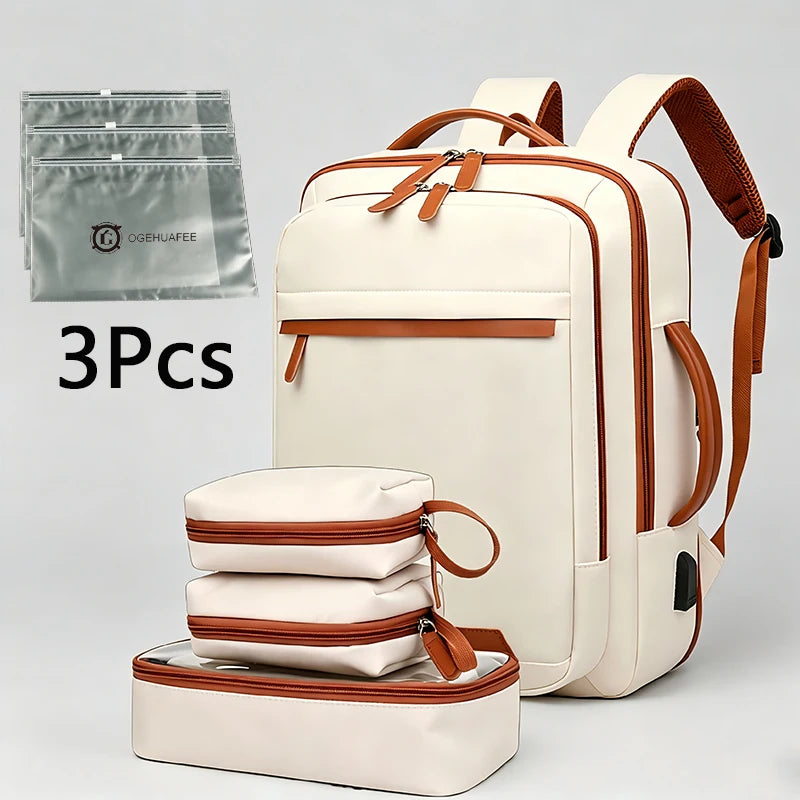 Oghuafee Expandable Laptop & Travel Backpack