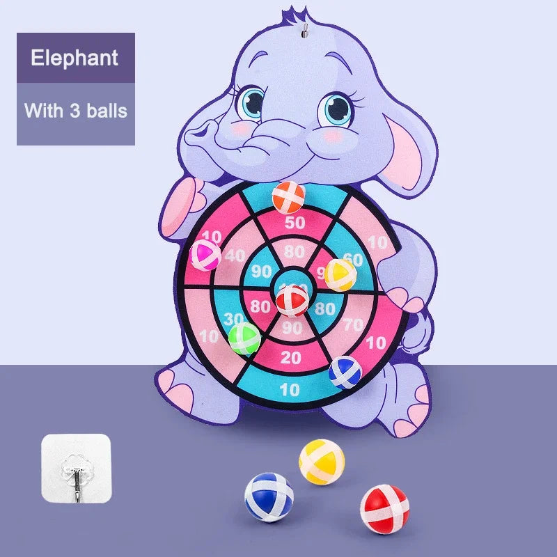 Montessori Safety Dart Board Game for Kids – Indoor Sports Toy (Ages 3-7)
