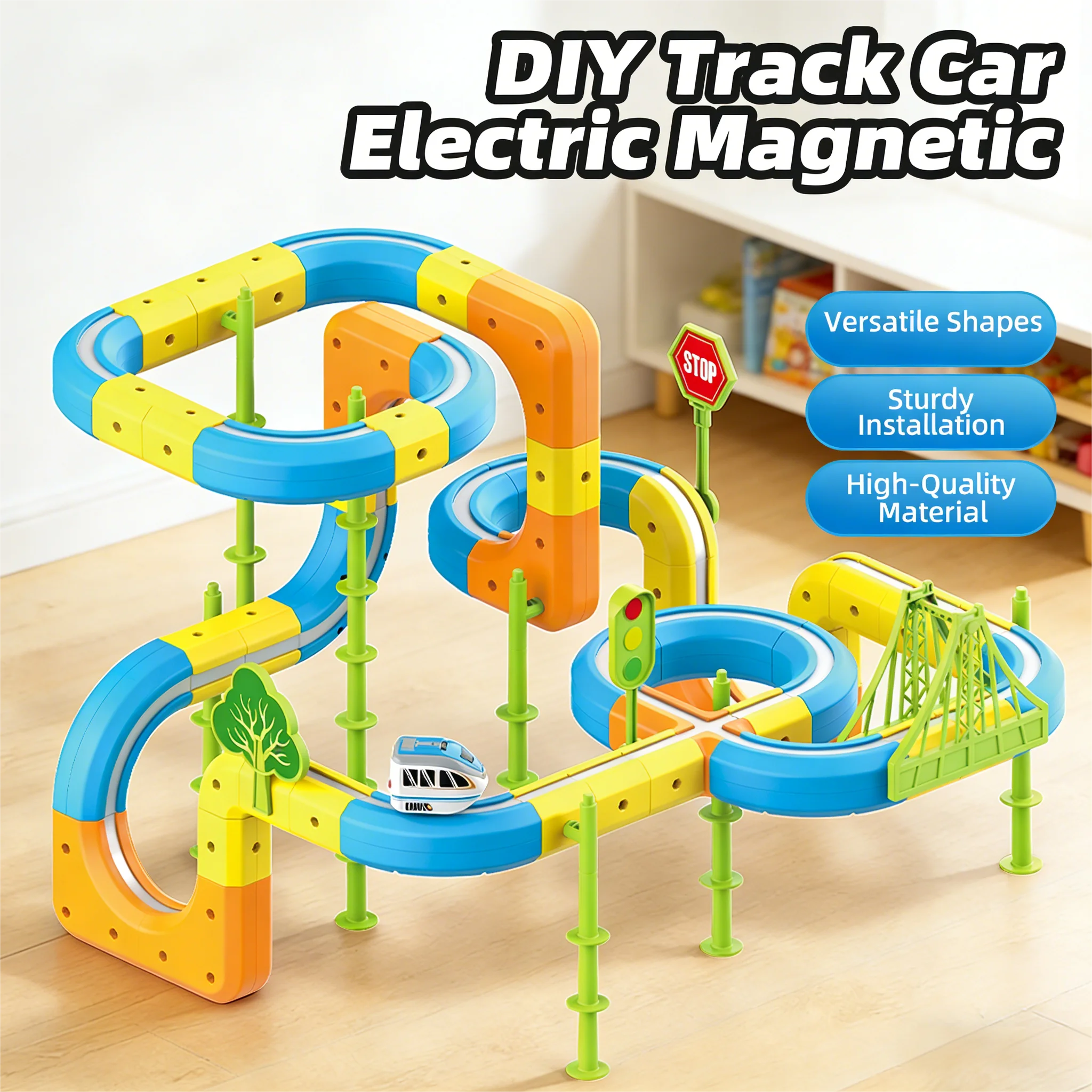 Anti-Gravity Electro - Magnetic Track Car