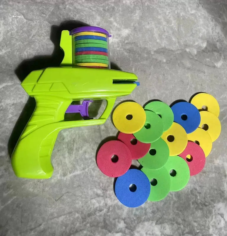 Handheld Foam Disc Launcher Toy for Kids