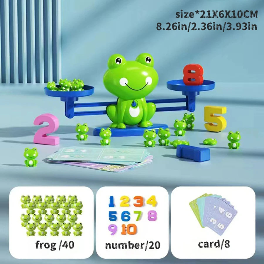 Frog Balance Math Scale Toy