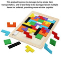 Montessori Colorful Wooden Tangram Puzzle