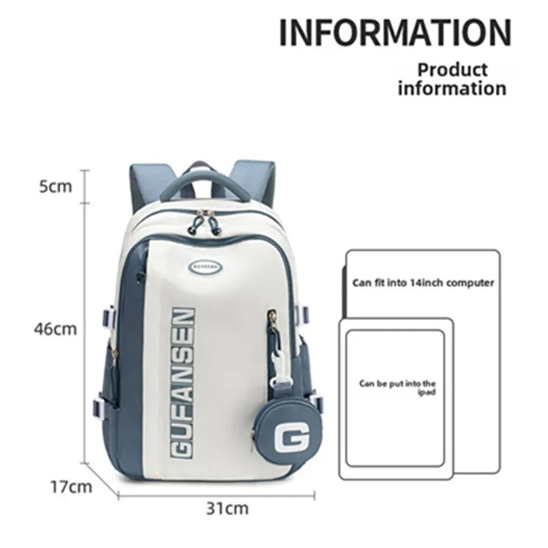 Large Capacity Oxford Backpack