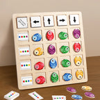 Montessori Wooden Logical Thinking Battle Board