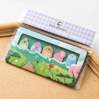 150 Sheets Cute Cartoon Animal Sticky Notes & Bookmarks Set