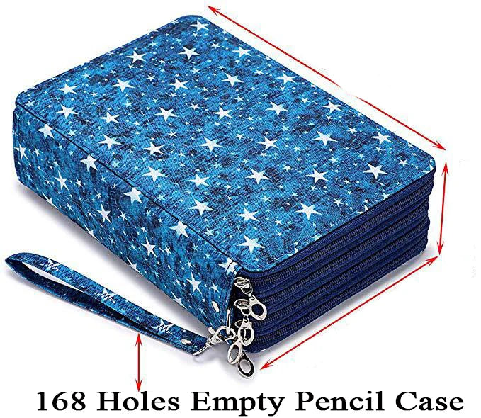 Large Capacity Multi-Slot School Pencil Case Organizer for Girls