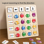Montessori Wooden Logical Thinking Battle Board