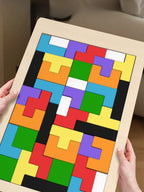 Montessori Colorful Wooden Tangram Puzzle