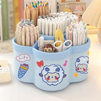 360° Rotating Desk Organizer & Pen Holder
