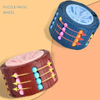 Magical Bean Rotate & Slide Puzzle: 3D Cylinder Fidget Toy