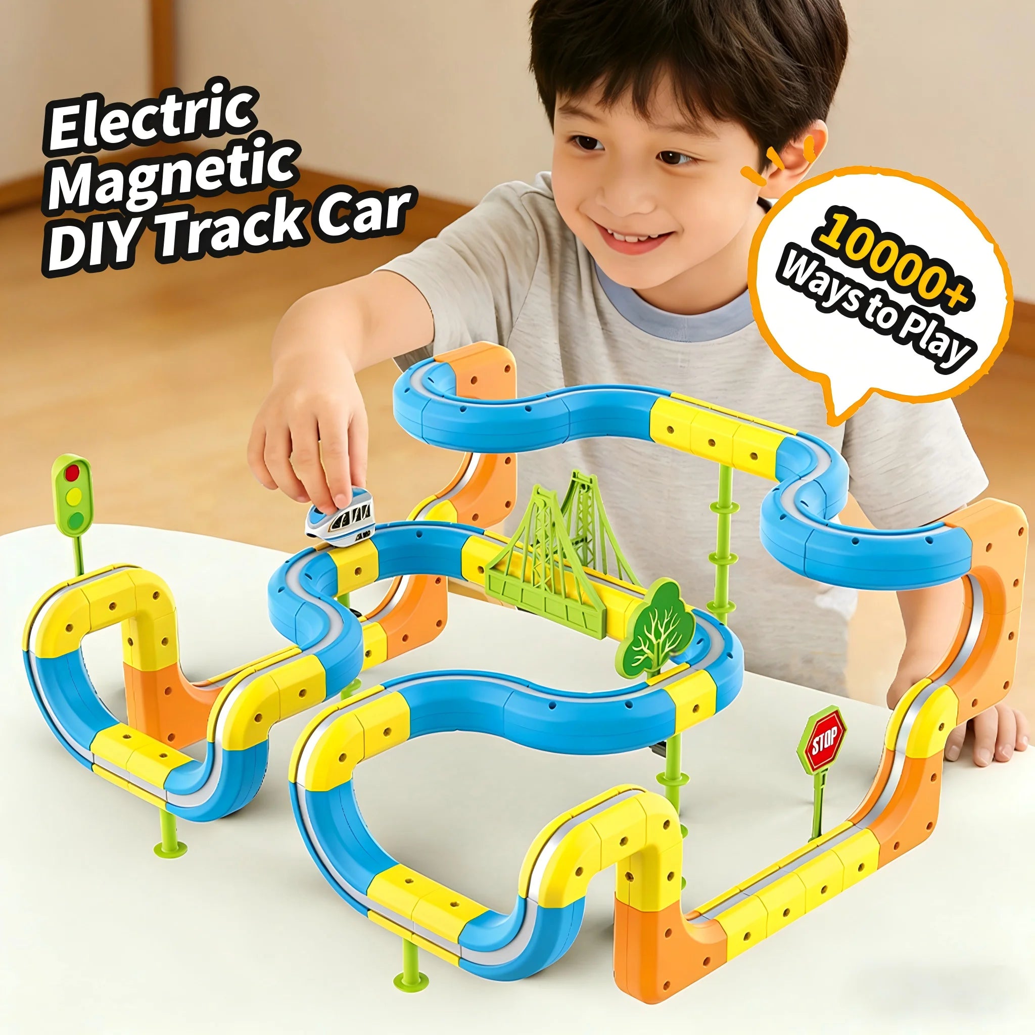 Anti-Gravity Electro - Magnetic Track Car