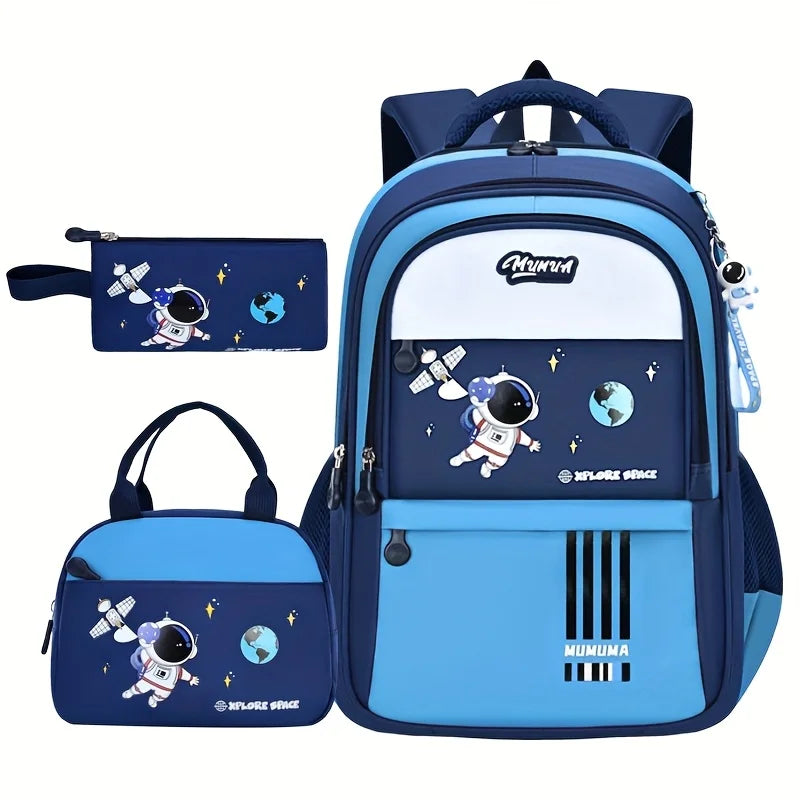 Lightweight Astronaut School Backpack for Kids & Teens