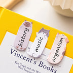 150 Sheets Cute Cartoon Animal Sticky Notes & Bookmarks Set